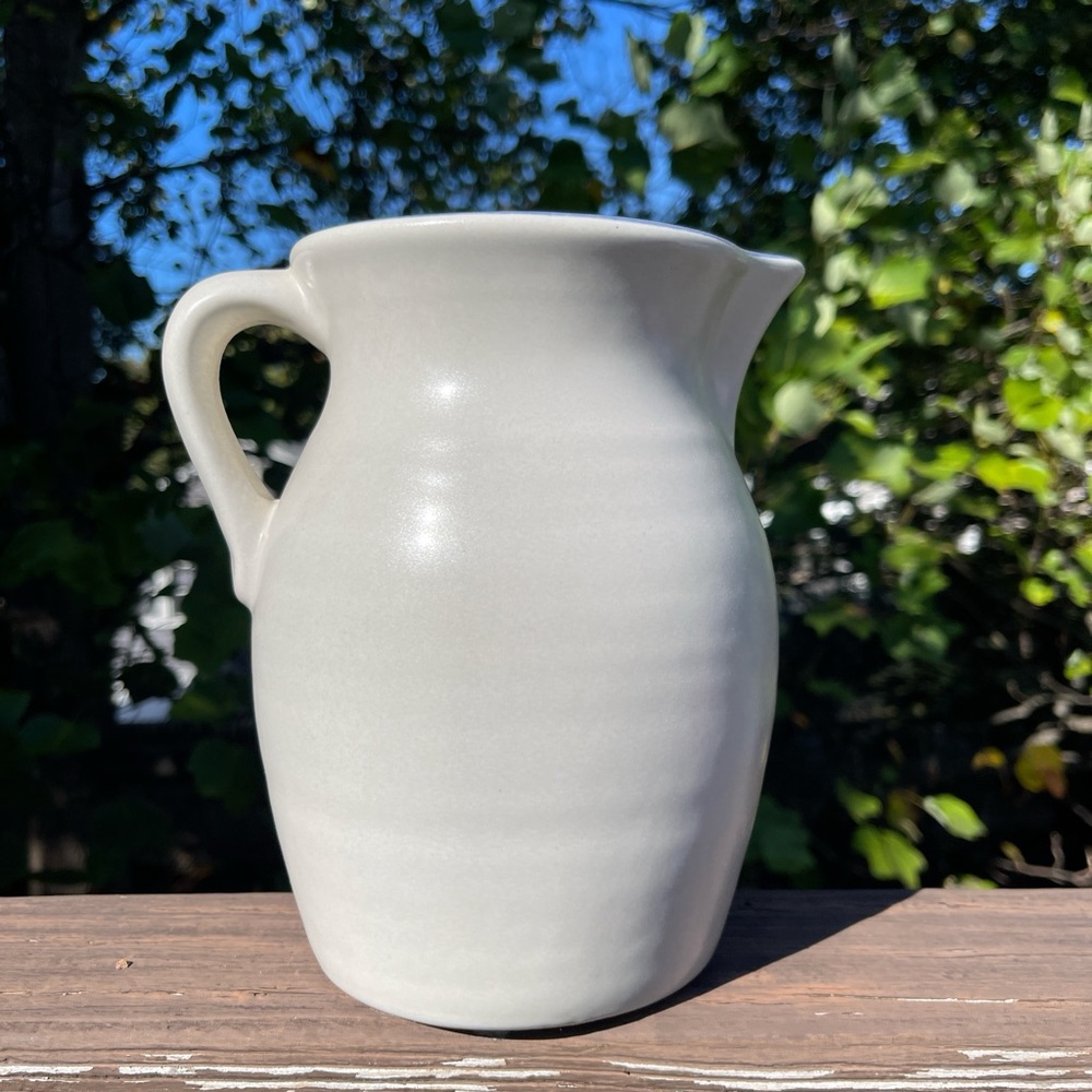 Vintage Pitcher Floral Ceramic Pitcher - Picture 3 of 4